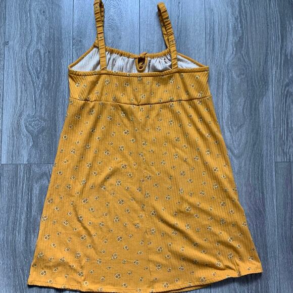 Daisy Print Mini Dress Size Large - Picture 4 of 4